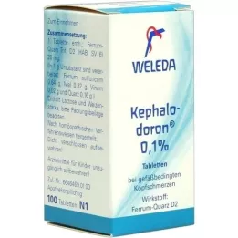 KEPHALODORON 0,1% tableta, 100 ST