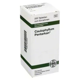 CAULOPHYLLUM PENTARKAN Tablete, 200 ST