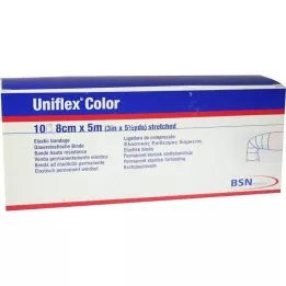 UNIFLEX Univerzalni zavoji 8 cmx5 m plavi, 10 kom