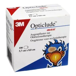 OPTICLUDE 3M maxi 5,7x8 cm 1539/100, 100 kom