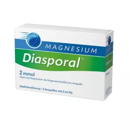 MAGNESIUM DIASPORAL Ampule od 2 mmol, 5X5 ml