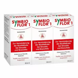 SYMBIOFLOR 1 suspenzija, 3X50 ml