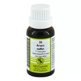 ARSENICUM SULFURICUM F Complex #86 razrjeđenje, 20 mL