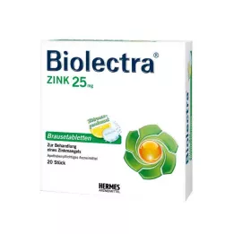 BIOLECTRA Cink šumeće tablete, 20 kom