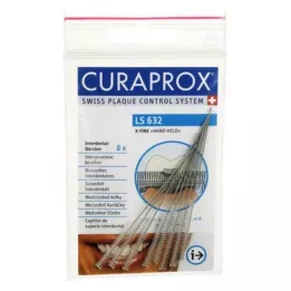 Curaprox LS 632 Interdental Brush Extra Fein, 8 pcs