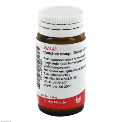 CONCHAE komp.Globuli, 20 g CONCHAE komp.Globuli, 20 g