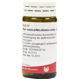 NUX VOMICA/NICOTIANA comp.globuli, 20 g