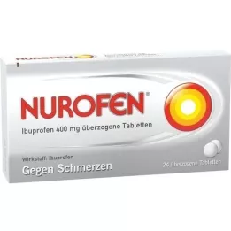 NUROFEN ibuprofen 400 mg pokrivenih tableta, 24 sata