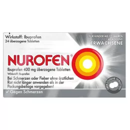 NUROFEN Ibuprofen 400 mg obložene tablete, 24 kom