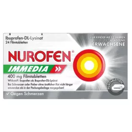 NUROFEN Immedia 400 mg filmom obložene tablete, 24 kom