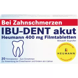 IBU-DENT akutni Heumann 400 mg filmom obložene tablete, 20 kom