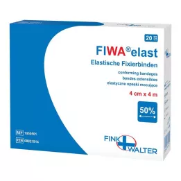 FIXIERBINDE elastična 4 cmx4 m slobodna, 1X20 kom