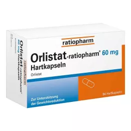 ORLISTAT-ratiopharm 60 mg tvrde kapsule, 84 kom