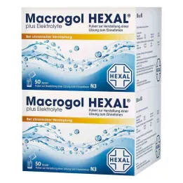 MACROGOL HEXAL plus elektroliti Plv.z.H.e.L.z.E., 100 kom