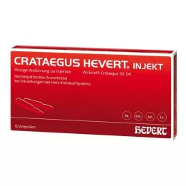 CRATAEGUS HEVERT Ubrizgavanje ampula, 10 sati