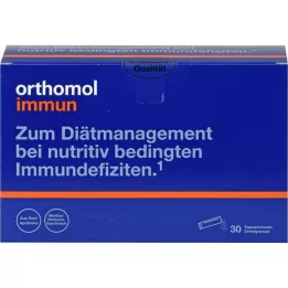 ORTHOMOL Immun direct granule malina/mentol, 30 kom