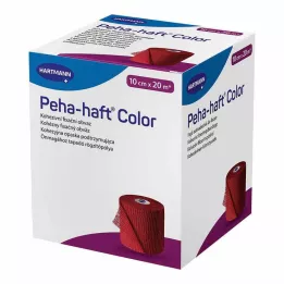 PEHA-HAFT Traka za pričvršćivanje boja bez lateksa 10 cm x 20 m crvena, 1 komad