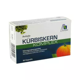 KÜRBISKERN KOMPLEX kapsule, 80 kom