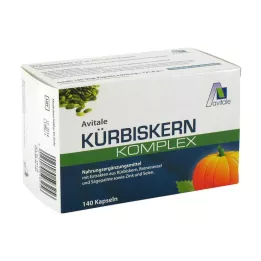 KÜRBISKERN KOMPLEX kapsule, 140 kom