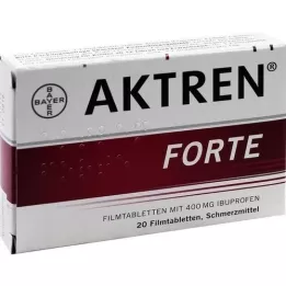 AKTREN Forte Film -Okriveni tablete, 20 ST