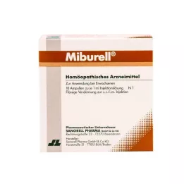 MIBURELL AMPOULES, 10x1 ml