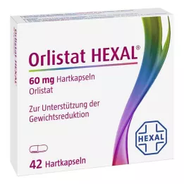 ORLISTAT HEXAL 60 mg tvrde kapsule, 42 kom