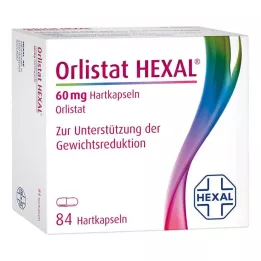 ORLISTAT HEXAL 60 mg tvrde kapsule, 84 kom