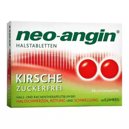 NEO-ANGIN Trešnja pastile za grlo, 24 kom