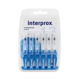 INTERPROX konusna plava interdentalna četkica Blis, 6 kom