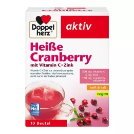 DOPPELHERZ ljuta brusnica sa vitaminom C i cinkom u granulama, 10 kom