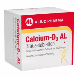 CALCIUM-D3 AL Šumeće tablete, 50 kom