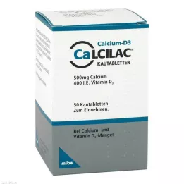 CALCILAC Tablete za žvakanje, 50 kom