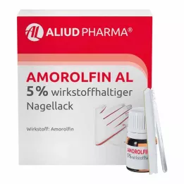 AMOROLFIN AL 5% aktivni lak za nokte, 3 ml