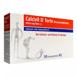 CALCIVIT D forte šumeće tablete, 50 kom