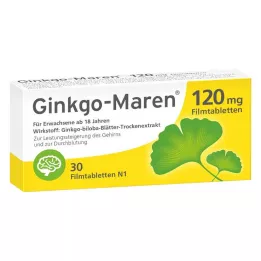 GINKGO-MAREN 120 mg filmom obložene tablete, 30 kom