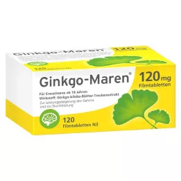 GINKGO-MAREN 120 mg filmom obložene tablete, 120 kom