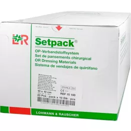 MULLKOMPRESSEN 10x10 cm sterilni 12-struki RK, 20X10 kom
