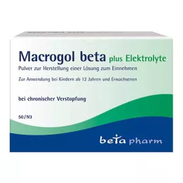 MACROGOL beta plus elektroliti u prahu za oralnu primjenu, 50 kom