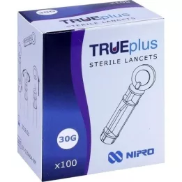 TRUEPLUS sterilne lancete 30G, 100 kom
