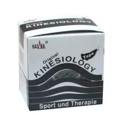 NASARA Kineziološka traka 5 cmx5 m crna, 1 kom