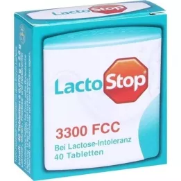 LACTOSTOP 3,300 FCC Tableti Kliknite donator, 40 ST