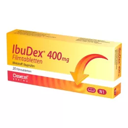IBUDEX 400 mg filmom obložene tablete, 20 kom
