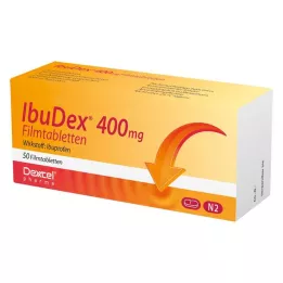 IBUDEX 400 mg filmom obložene tablete, 50 kom