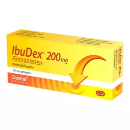 IBUDEX 200 mg filmom obložene tablete, 10 kom