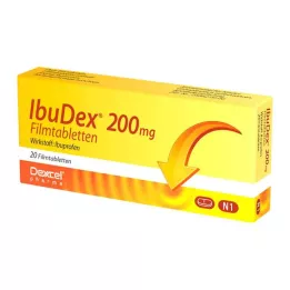 IBUDEX 200 mg filmom obložene tablete, 20 kom