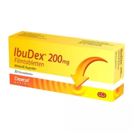 IBUDEX 200 mg filmom obložene tablete, 30 kom