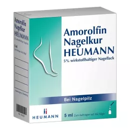 AMOROLFIN Nagelkur Heumann 5% wst.halt.lak za nokte, 5 ml