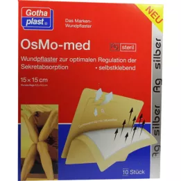 OSMO MED AG Flaster sterilni 15x15 cm, 10 kom