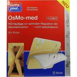 OSMO MED AG obloga za rane sterilna 10x12 cm, 10 kom