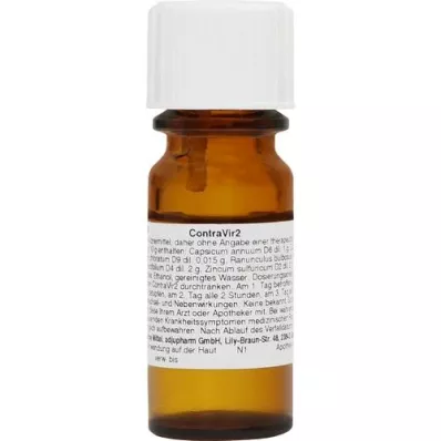 CONTRAVIR 2 kapi, 10 ml CONTRAVIR 2 kapi, 10 ml
